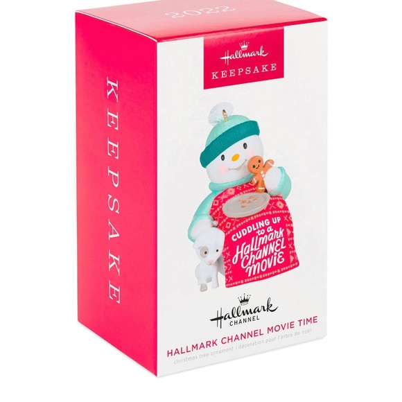 Hallmark Channel Movie Time Snowman Ornament - Picture 4 of 6